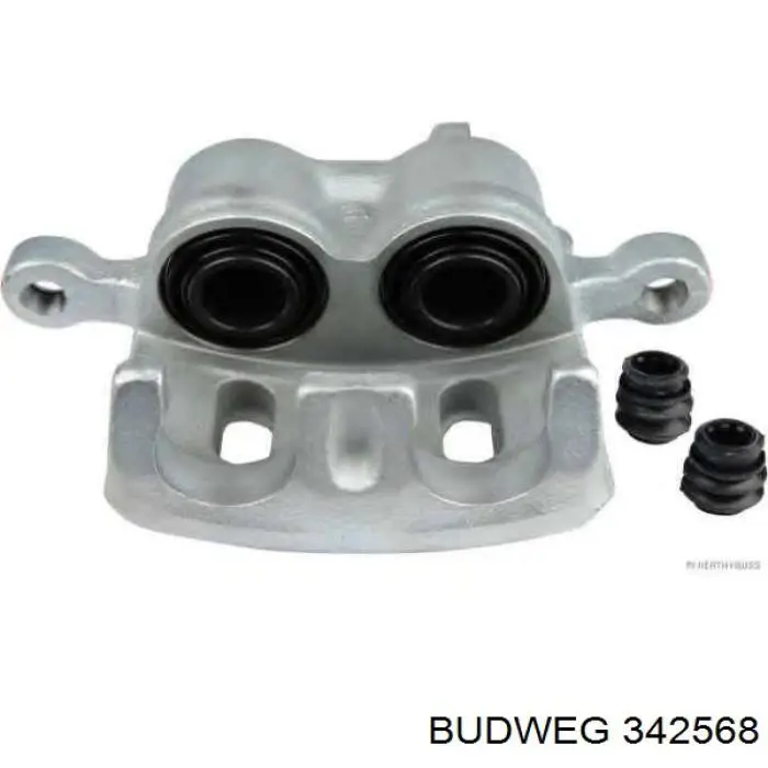 Купить MR205260 Mitsubishi Суппорт тормозной передний левый