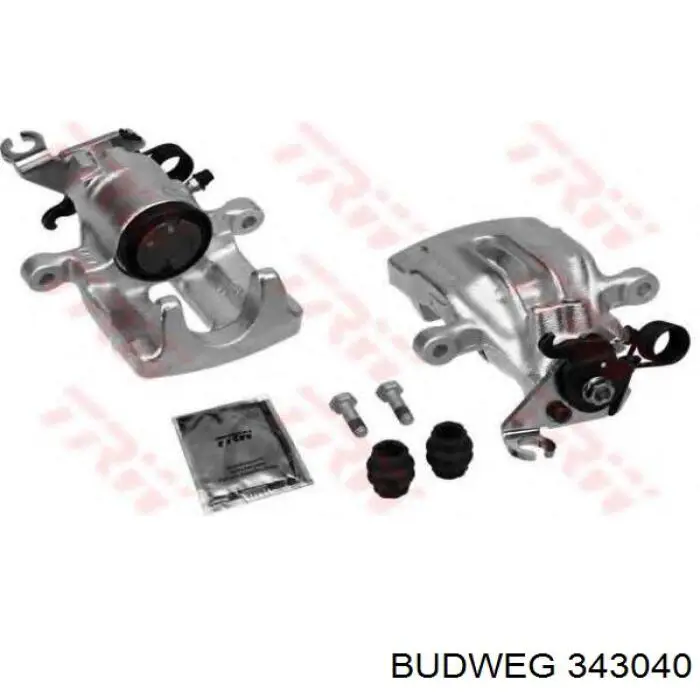Задний левый суппорт Budweg 343040 цена, от 45.12 USD
