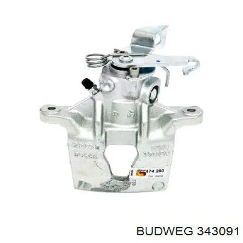 Суппорт задний правый 343091 Budweg