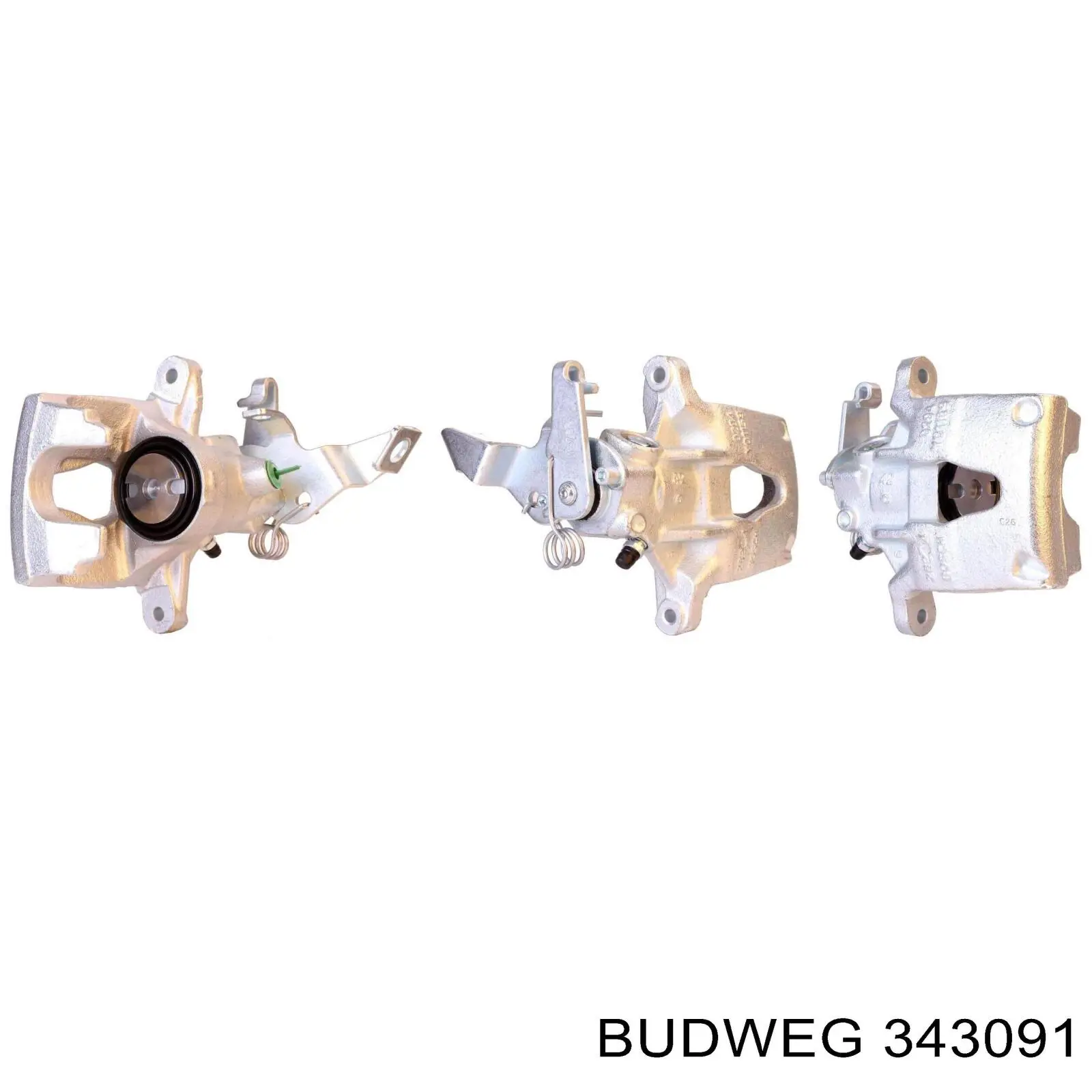 Тормозной суппорт правый задний Budweg 343091 цена, от 62.08 USD