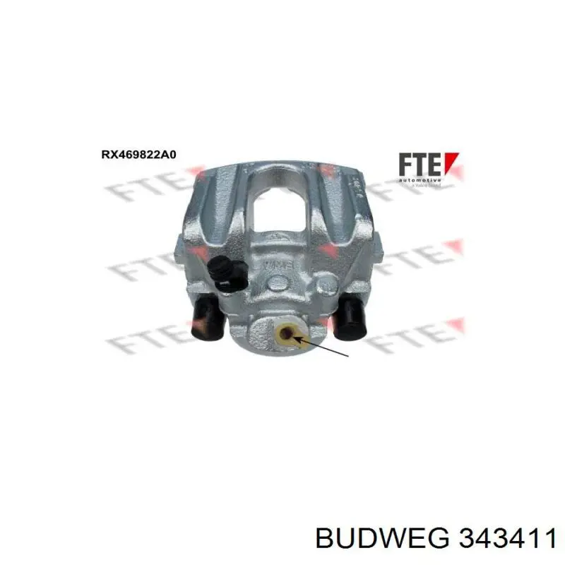 Купить 34216765912 BMW Суппорт задний правый