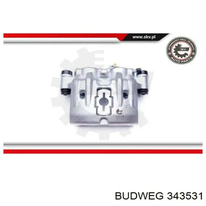 820362 Maxgear Суппорт тормозной, передний, правый