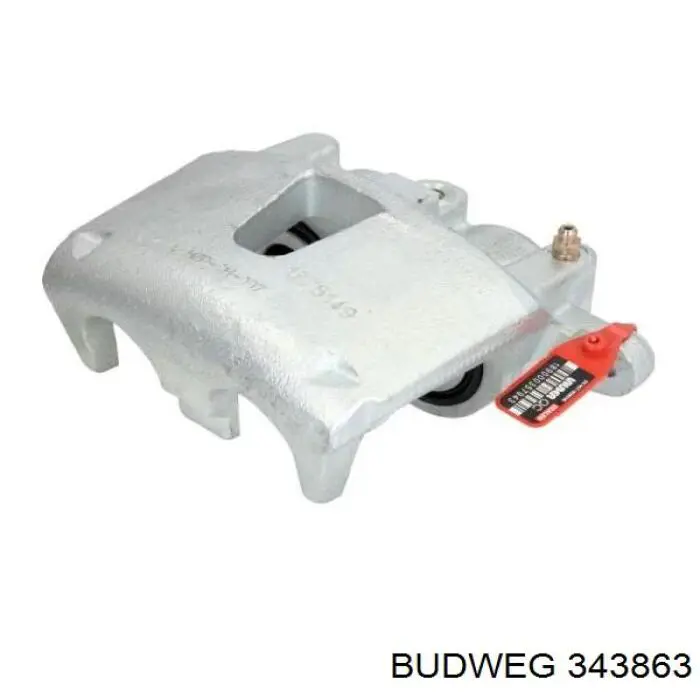 Суппорт тормозной передний правый Budweg 343863