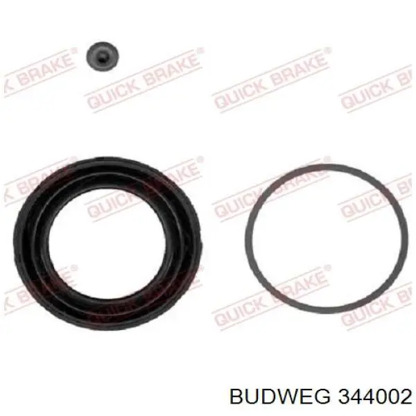 Суппорт тормозной передний левый Budweg 344002