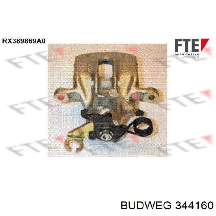 Задний левый суппорт Budweg 344160 цена, от 48.53 USD