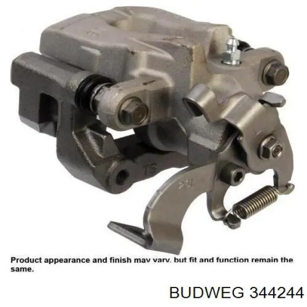 Суппорт тормозной левый задний Budweg 344244