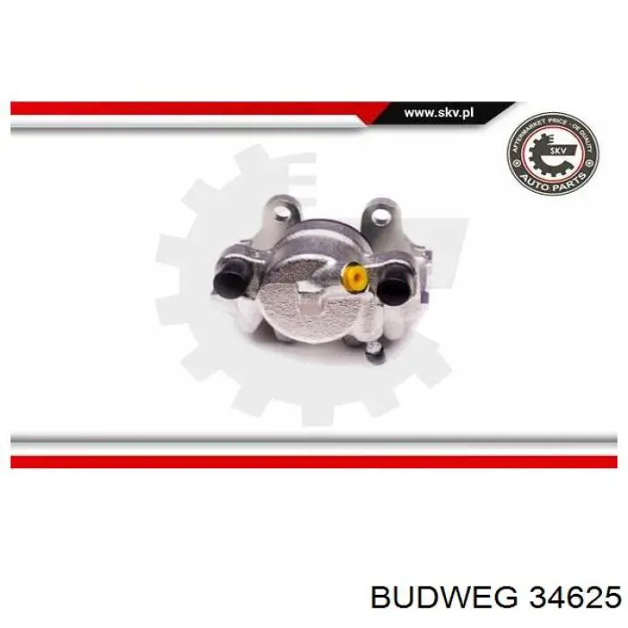 Суппорт тормозной передний правый Budweg 34625