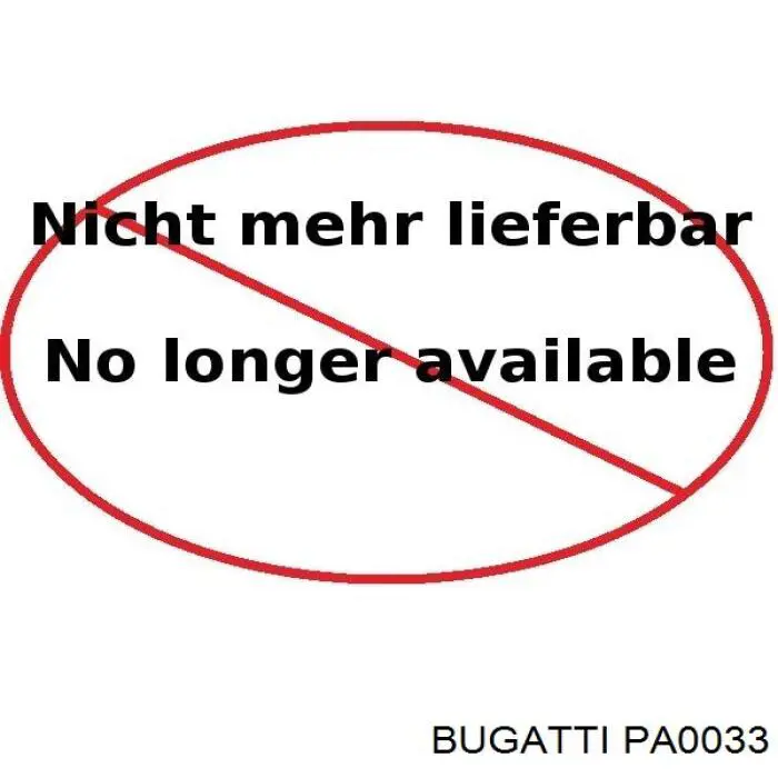 PA0033 Bugatti Насос водяной