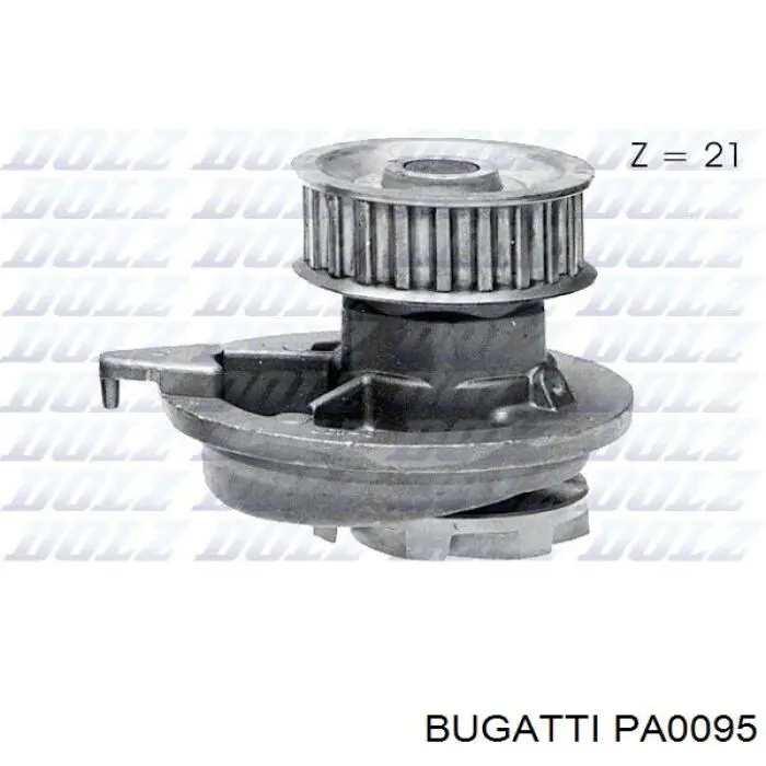 Купить PA0095 Bugatti Насос охлаждения