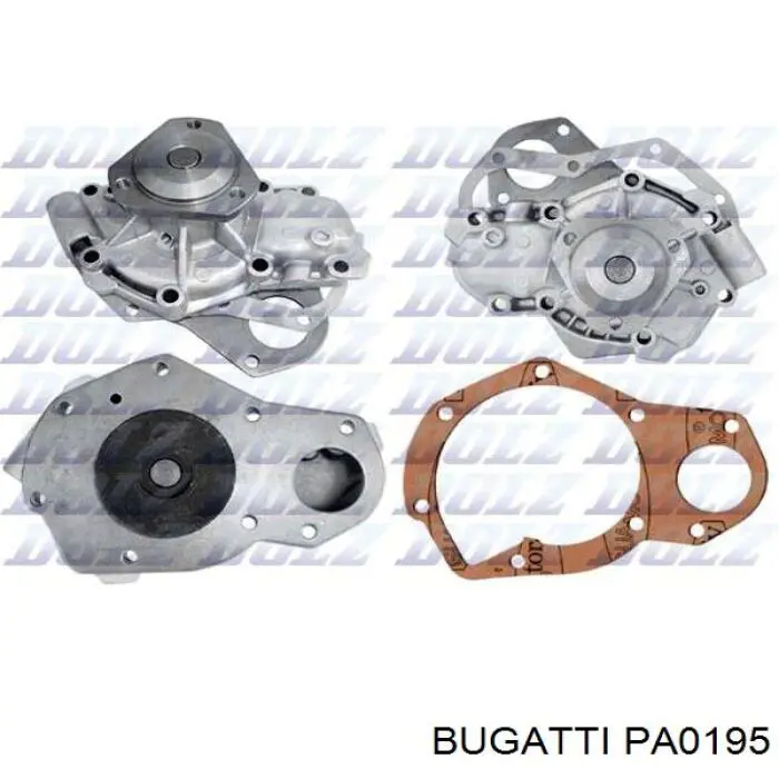 Купить PA0195 Bugatti Насос охлаждения