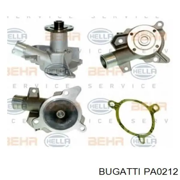 PA0212 Bugatti Насос водяной