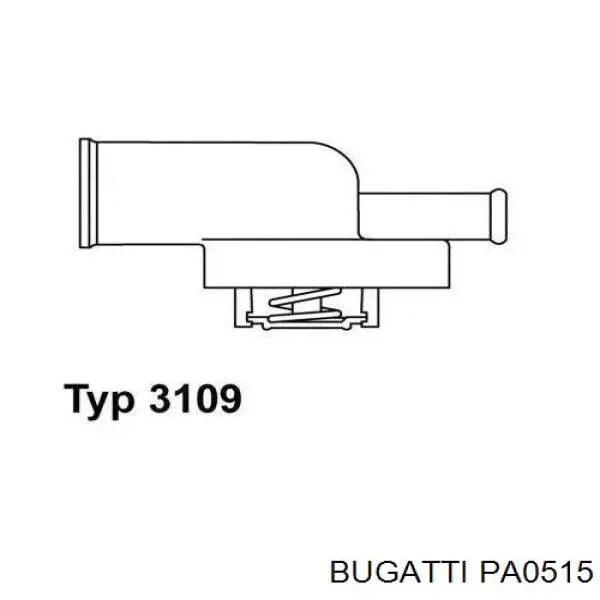 Помпа охлаждения Bugatti PA0515 цена, от 34.30 USD
