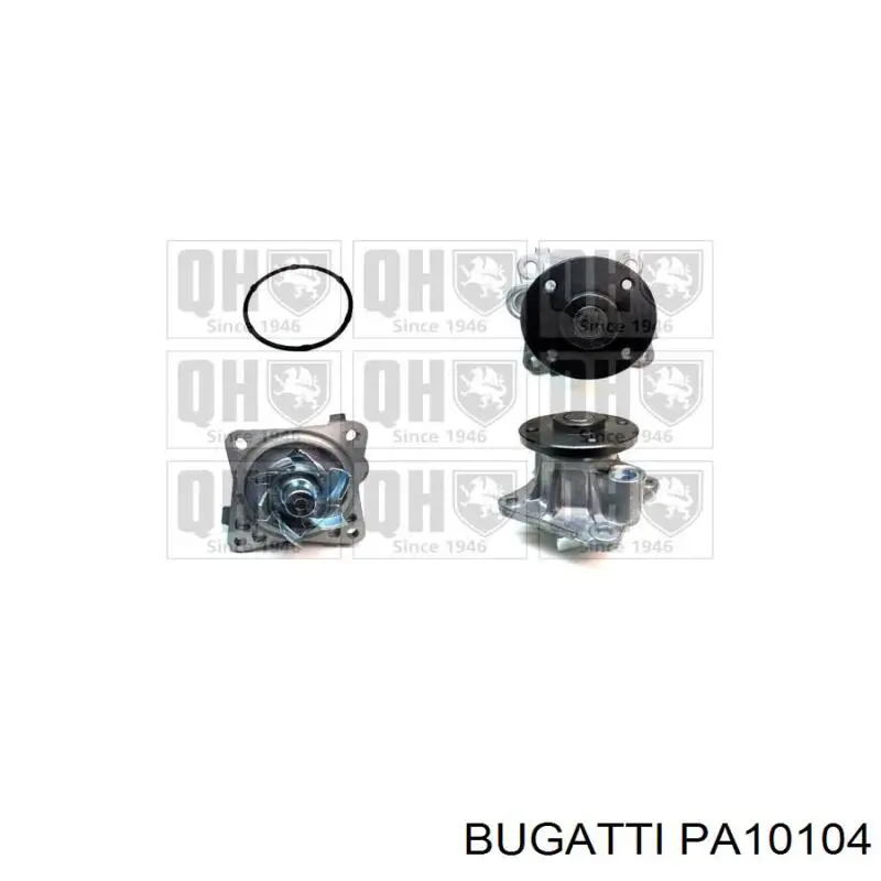 Купить PA10104 Bugatti Насос охлаждения