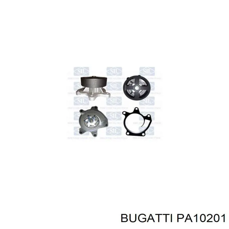 Помпа PA10201 Bugatti