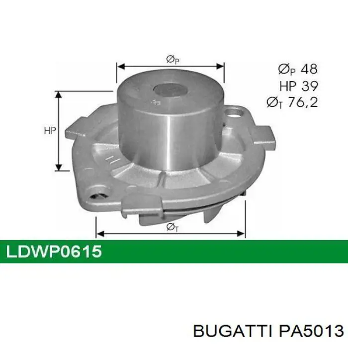 Водяной насос Bugatti PA5013