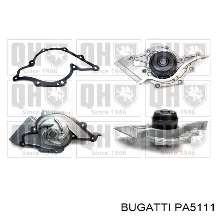 Купить PA5111 Bugatti Насос охлаждения