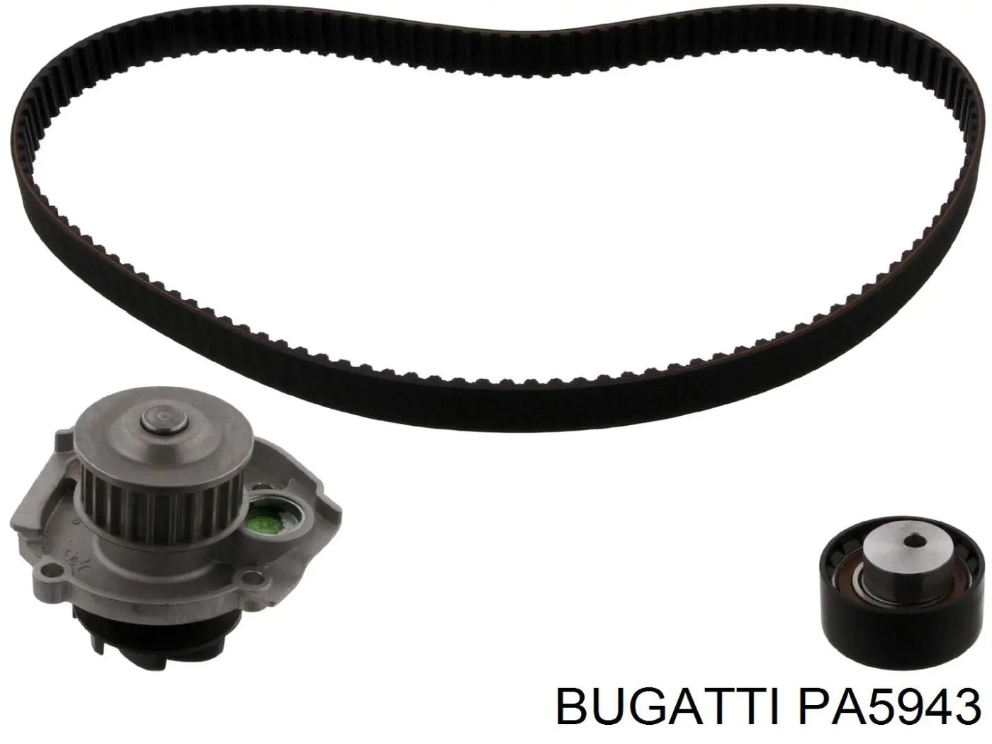 Помпа охлаждения Bugatti PA5943 цена, от 19.75 USD