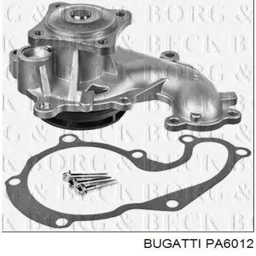 Помпа охлаждения Bugatti PA6012 цена, от 33.02 USD