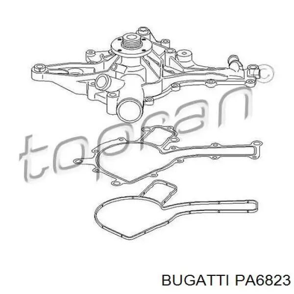 Купить PA6823 Bugatti Насос охлаждения