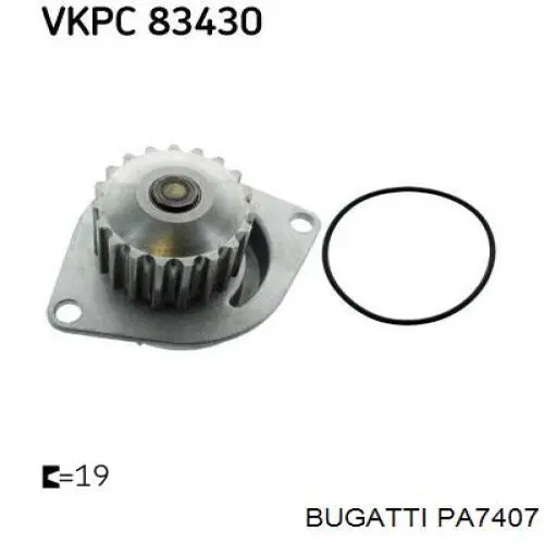 Купить PA7407 Bugatti Насос охлаждения
