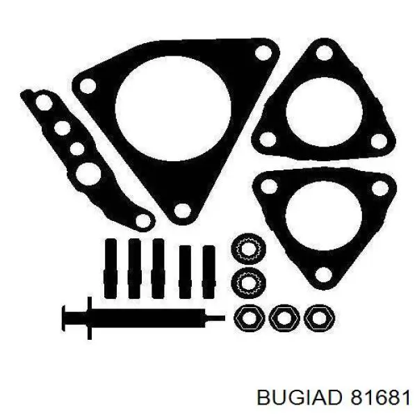 Шланг/патрубок интеркуллера Bugiad 81681 цена, от 28.04 USD