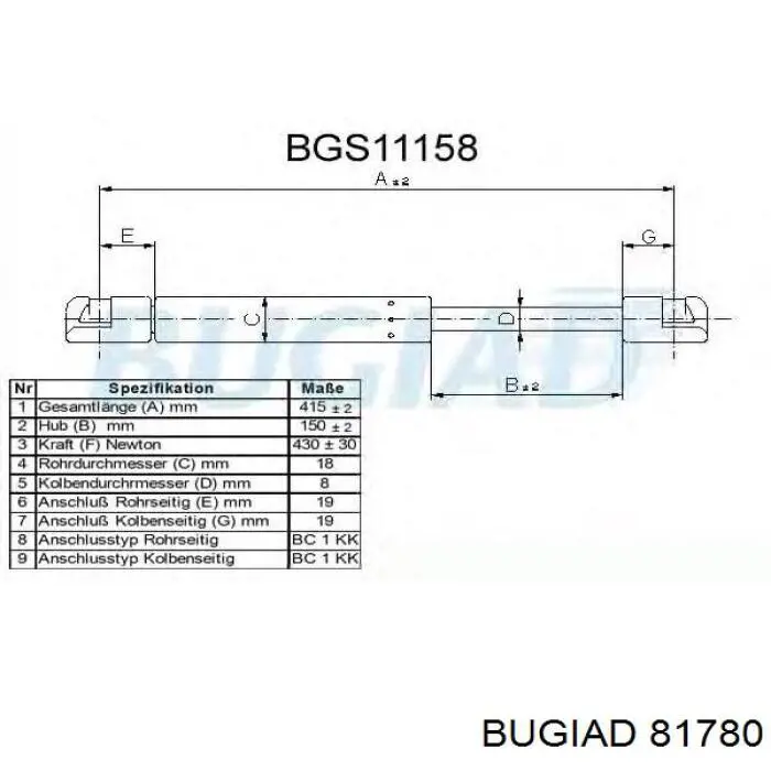 81780 Bugiad mangueira (cano derivado direita de intercooler)