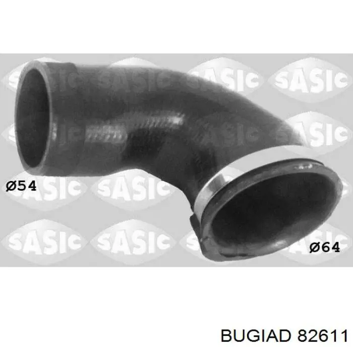 Шланг/патрубок интеркуллера Bugiad 82611 цена, от 13.94 USD