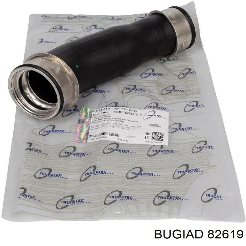 Купить 82619 Bugiad Патрубок воздушный, выход из турбины/компрессора (наддув)