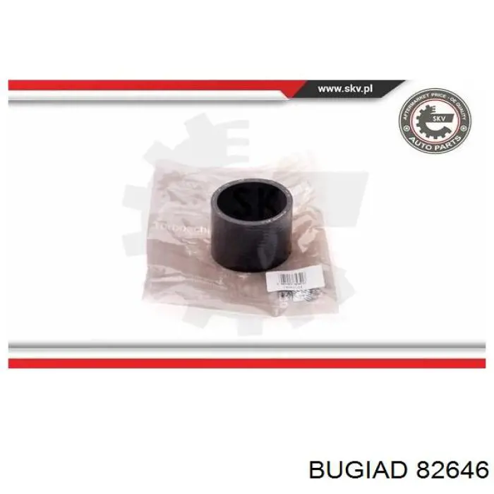 Шланг/патрубок интеркуллера Bugiad 82646 цена, от 3.66 USD