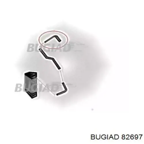 Купить 82697 Bugiad Патрубок интеркулера