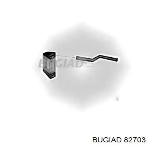 82703 Bugiad шланг (патрубок интеркуллера верхний)
