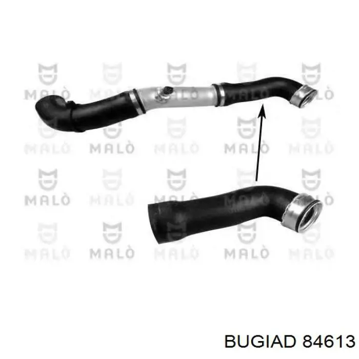 84613 Bugiad Патрубок интеркуллера