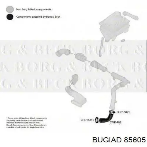 5860550 Opel Патрубок интеркуллера