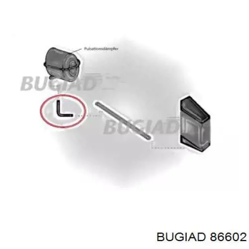 86602 Bugiad Патрубок интеркуллера