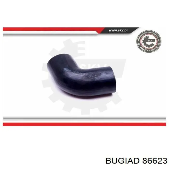 Шланг/патрубок интеркуллера Bugiad 86623 цена, от 9.26 USD