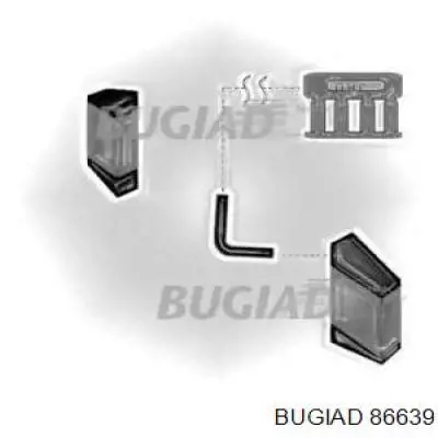 86639 Bugiad Патрубок интеркуллера