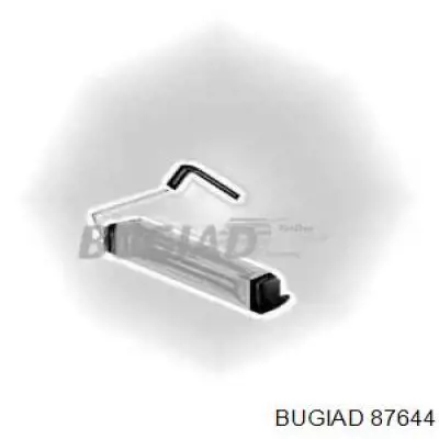 87644 Bugiad mangueira (cano derivado direita de intercooler)