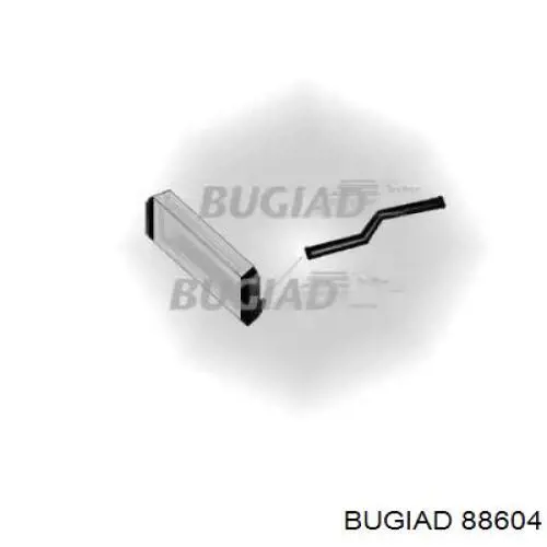 88604 Bugiad шланг (патрубок интеркуллера левый)