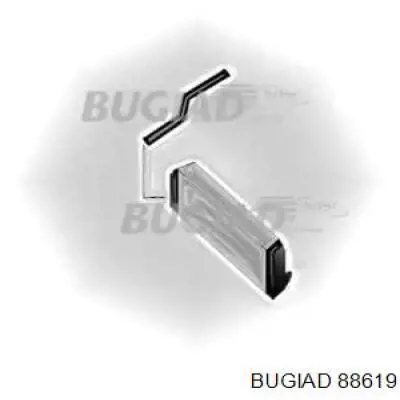 Шланг (патрубок) интеркуллера нижний правый 88619 Bugiad