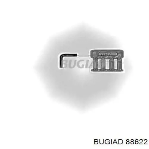 Патрубок системы рециркуляции ОГ Bugiad 88622 цена, от 10.01 USD