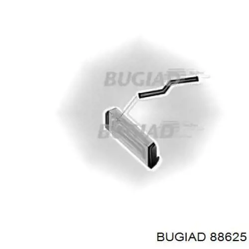 88625 Bugiad mangueira (cano derivado direita de intercooler)