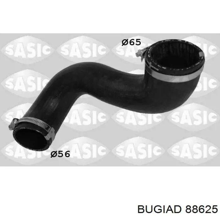 Шланг/патрубок интеркуллера Bugiad 88625 цена, от 16.80 USD