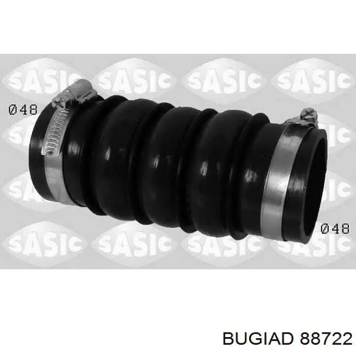 Патрубок интеркулера 88722 Bugiad
