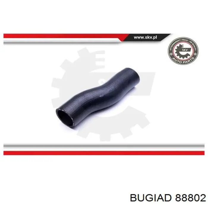 Патрубок интеркулера 88802 Bugiad