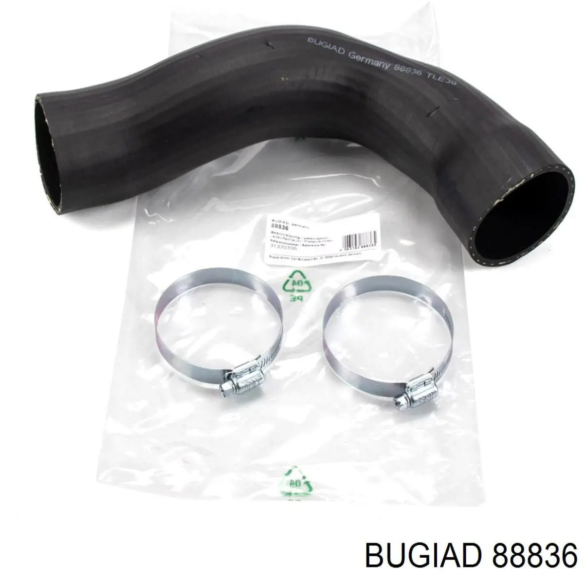 Шланг/патрубок интеркуллера Bugiad 88836 цена, от 107.75 USD