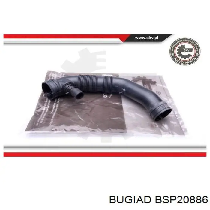 Патрубок воздушный, выход воздушного фильтра Bugiad BSP20886 цена, от 18.92 USD