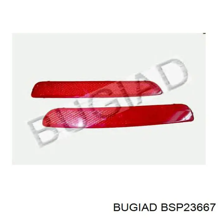 Купить BSP23667 Bugiad Правый катафот заднего бампера