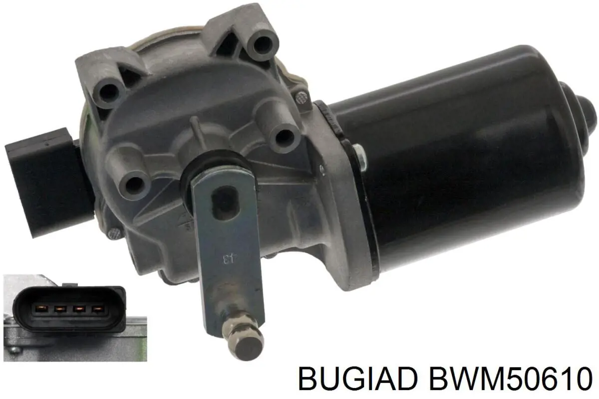 Мотор стеклоочистителя лобового стекла BWM50610 Bugiad