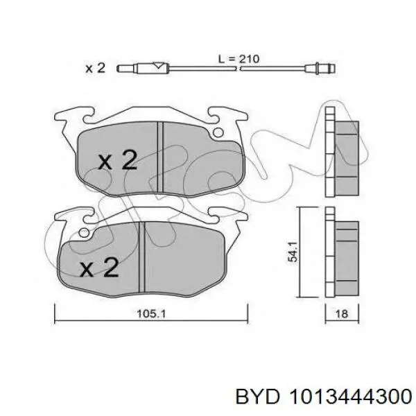 Купить 1013444300 BYD Фильтр центробежный очистки масла