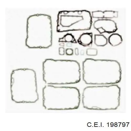 4431252 Opel Ремкомплект КПП